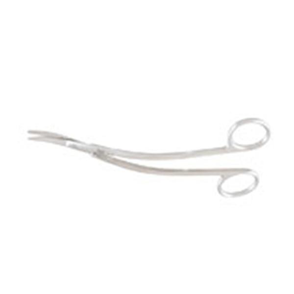 Miller Surgical Scissors Bayonet Shaped 6-3/4" Stainless Steel Ea