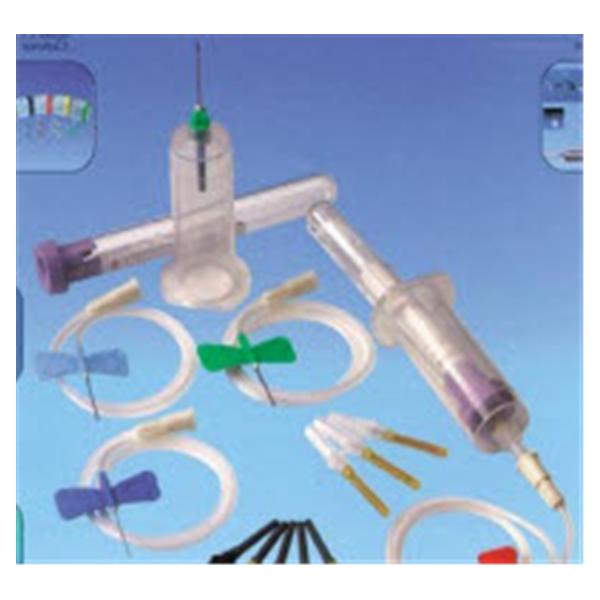 Vaculet Blood Collection 23gx3/4" 12" Tubing Winged Blue 50/Bx, 4 BX/CA