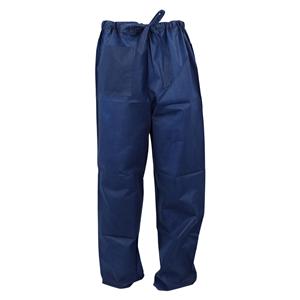 Scrub Pant Spunbonded Polypropylene Large Dark Blue 10/Bg