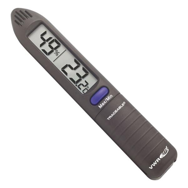 Traceable Humidity/Temperature Pen ABS Plastic 0 to 50C/25 to 95%...