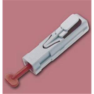 Unistik 2 Incision Device Lancet 21g 3.0mm Safety Burgundy Twist-...