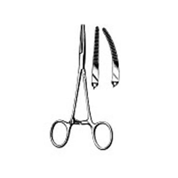 Kelly Hemostatic Forcep Curved 5-1/2" Nickel Plated Steel Sterile...
