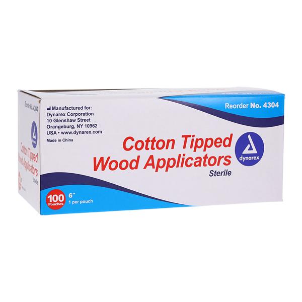 Cotton Tip Applicator Highly Absorbent White Cotton Tip White Cot...