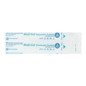 Medicut Disposable Surgical Scalpel #10 Stainless Steel Blade Ste...