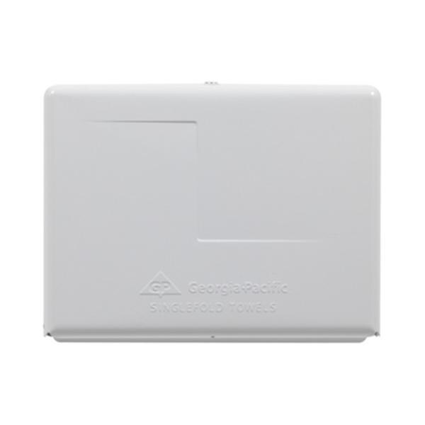 Georgia Pacific Single Fold Towel Dispenser White Steel 6/Ca