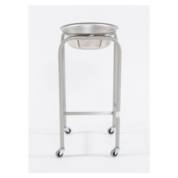 Stand Basin 8-1/2qt 15x15x36" Silver Reusable Baker Stainless Ste...