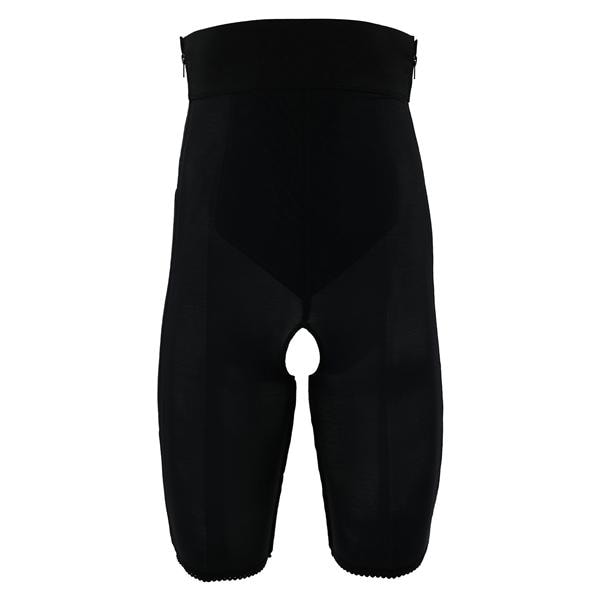 Compression Girdle Above Knee/High Waist 2XL Black