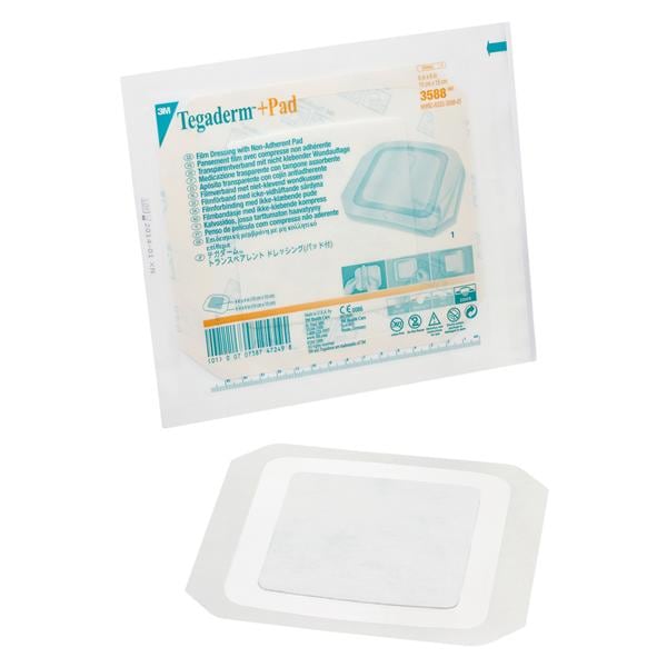 Tegaderm +Pad Film Island Dressing 6x6" Sterile Adhesive Non-Adhe...