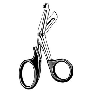 Merit Multi-Cut Utility Scissors Ang Stainless Steel/Plastic NS Rsbl Ea