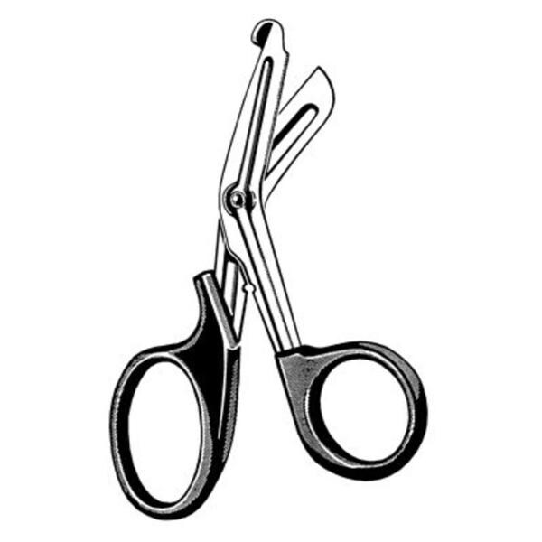 Merit Multi-Cut Utility Scissors Ang Stainless Steel/Plastic NS Rsbl Ea