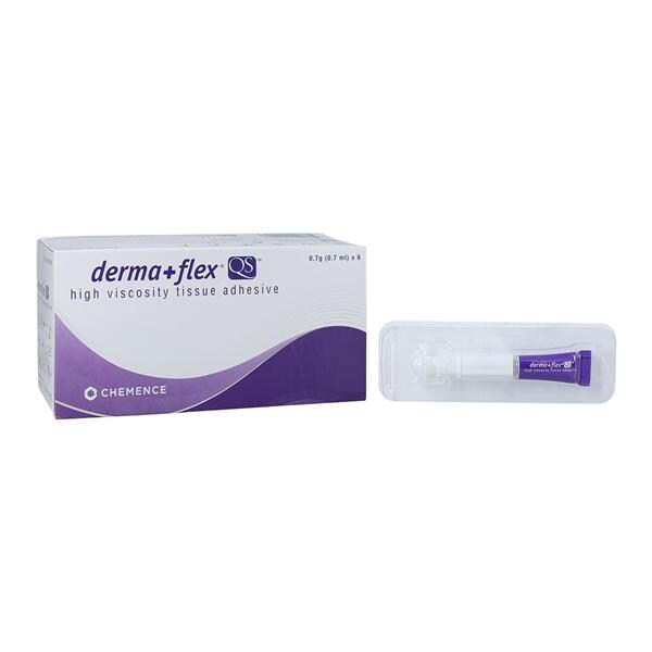 Derma+Flex QS Topical Skin Adhesive Cyanoacrylate 0.7mL 6/Box