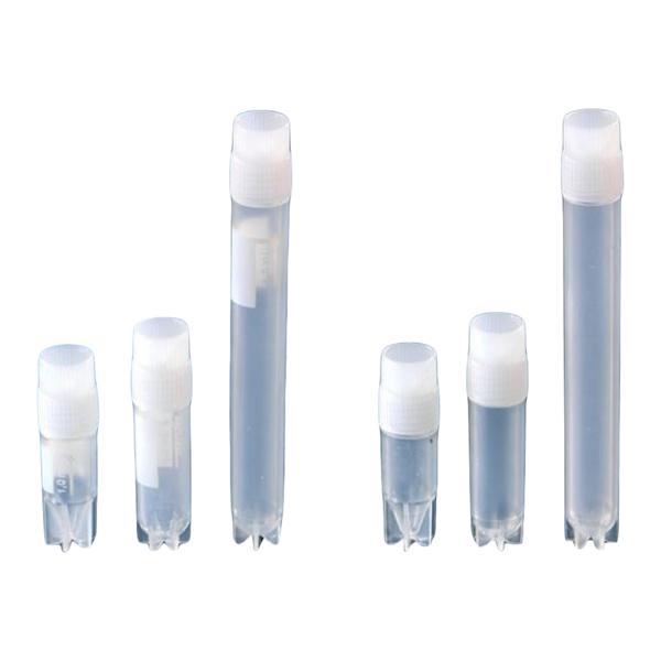 Nunc Cryogenic Vial Polypropylene 1.8mL Screw Cap Round Bottom Se...