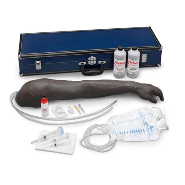 Life/form Portable Venipuncture and Injection Arm Simulator Dark...
