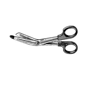 Universal Bandage Scissors Angled 6-1/2" Stainless Steel Each