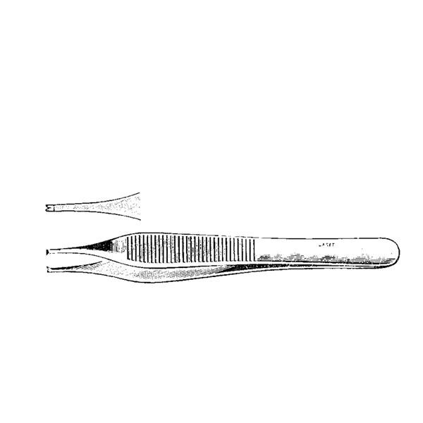 Ewald Dressing Forcep 4-7/8" Each