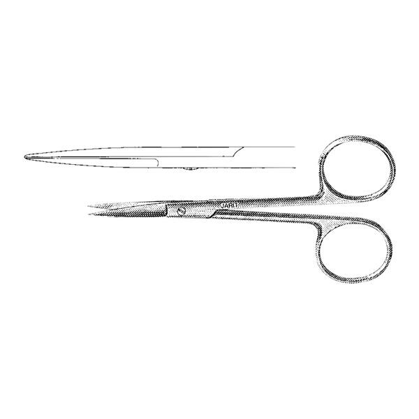 Iris Scissors Straight 4" Stainless Steel Ea