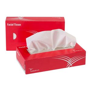 Facial Tissue White 2 Ply Standard Cube Box 72/Case