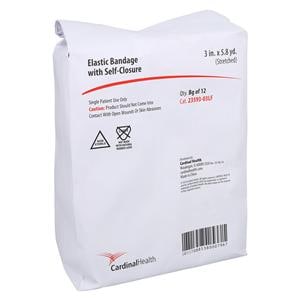 Elite Stretch Bandage Elastic 3"x5.8yd Beige/Honey Stripe Non-Sterile 12/Pk, 6 PK/CA