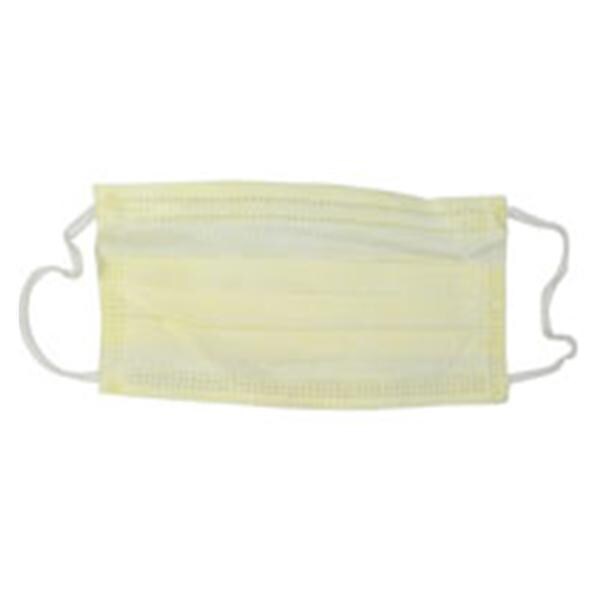 Secure-Gard Isolation Mask ASTM Level 1 Yellow 50/Bx