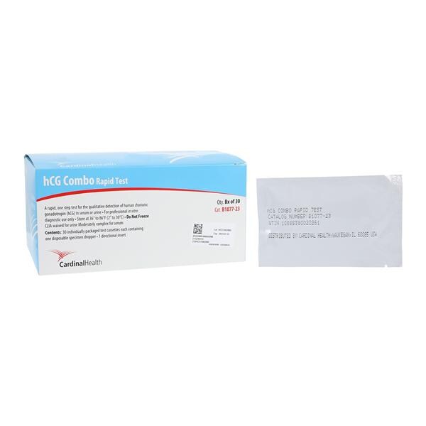 S/P hCG Combo Cassette Test CLIA Waived 30/Bx