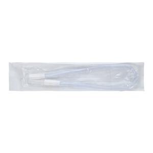 Suction Tube Non-Conductive Male/Male Connectors 3/16x18" 100/Ca