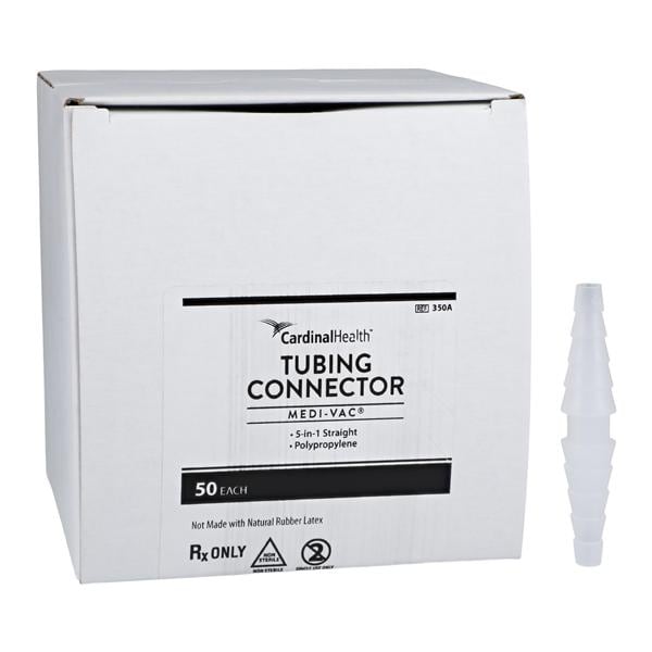 Medi-Vac 5-In-1 Connector 50/Bx, 10 BX/CA