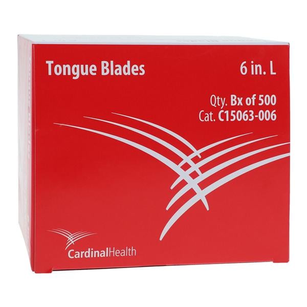 Tongue Blade 6 in Non Sterile Senior 500/Bx