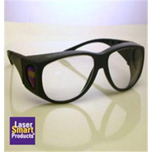 Kentek Safety Glasses Large Black Reusable With Zippered Purple C...
