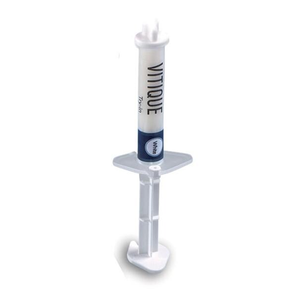 Vitique Resin Try-In Paste Cement White 3.9 Gm Refill Pk