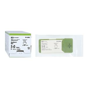 Monosof Suture Nylon Monofilament 5-0 18" Non-Absorbable P-13 Pre...
