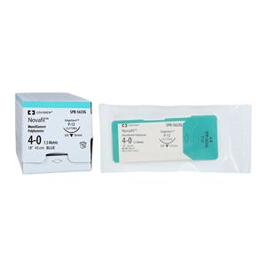 Novafil Suture 4-0 18" Polybutester Monofilament P-12 Blue 12/Ca