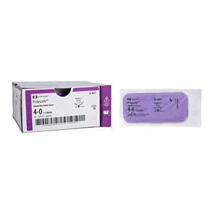 Polysorb Suture Polyester Braid 4-0 18" Absorbable P-12 Premium R...