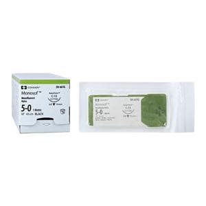 Monosof Suture Nylon Monofilament 5-0 18" Non-Absorbable C-13 Rev...