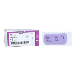 Polysorb Suture Polyester Braid 4-0 30" Absorbable C-13 Reverse C...
