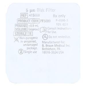 Supor Disc Filter Aspiration/Injection 3mL/5um Proximal/Distal Lu...