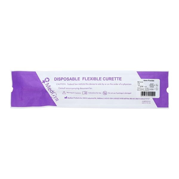 Vacurette Uterine Vacuum Curette 6mm Plastic Sterile Disposable E...