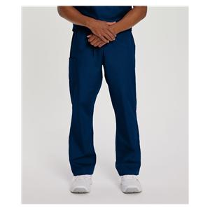 Scrub Pant 2 Pockets Large Navy Unisex Ea