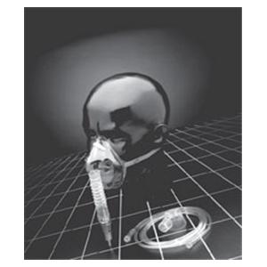 Mask Percent-O2-Lock Adult CA