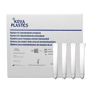 KOVA Plastics Urinalysis Tube Plastic 12ml Graduated Non-Sterile...
