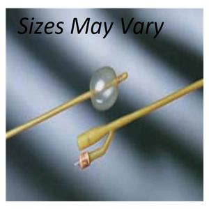 Lubricath 2-Way Foley Catheter Medium Coude Tip Hdrphlc Plmr Ct Ltx 16Fr 30cc