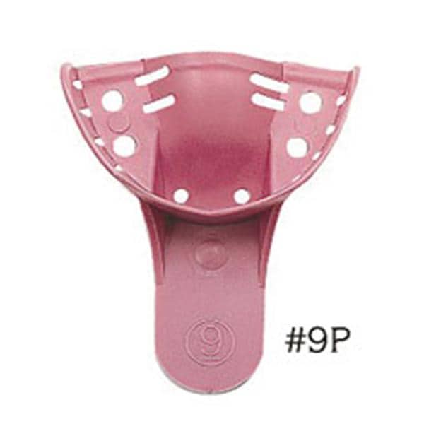 DenTray II Disposable Single Arch Impression Tray Perforated 9P Upr Antr 12/Bx