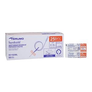 Surshield Infusion Set 25 Gauge 3/4" 12" Primary Infusion Non-DEH...