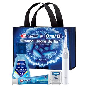 Crest Oral-B i02 Daily Clean Electric Toothbrush Bundle 3/Ca