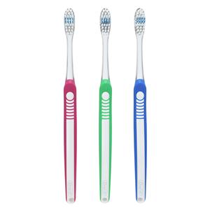 Indicator Manual Toothbrush Adult 35 Tuft Soft 12/Bx
