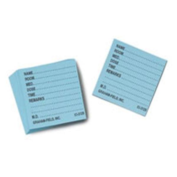 Medicine Cards Pink 500/PK 500/Package