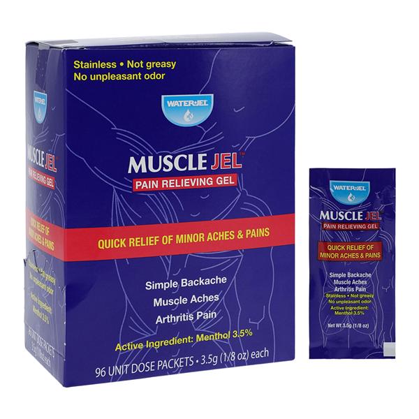 Muscle Jel Analgesic Gel 3.5gm 96/Box, 12 BX/CA