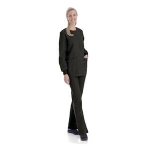 Essentials Warm-Up Jacket Adult Womens Black 65% Polyester / 35%...