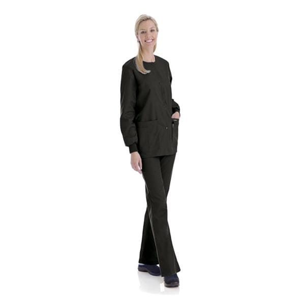 Essentials Warm-Up Jacket Adult Womens Black 65% Polyester / 35%...