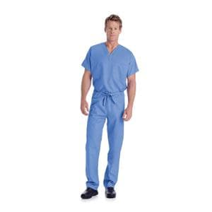 Essentials Scrub Top V-Neck 1 Pocket Short Sleeves 2X Large Ceil Unisex Ea