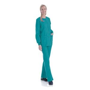 Essentials Warm-Up Jacket Adult Womens Teal 65% Polyester / 35% C...